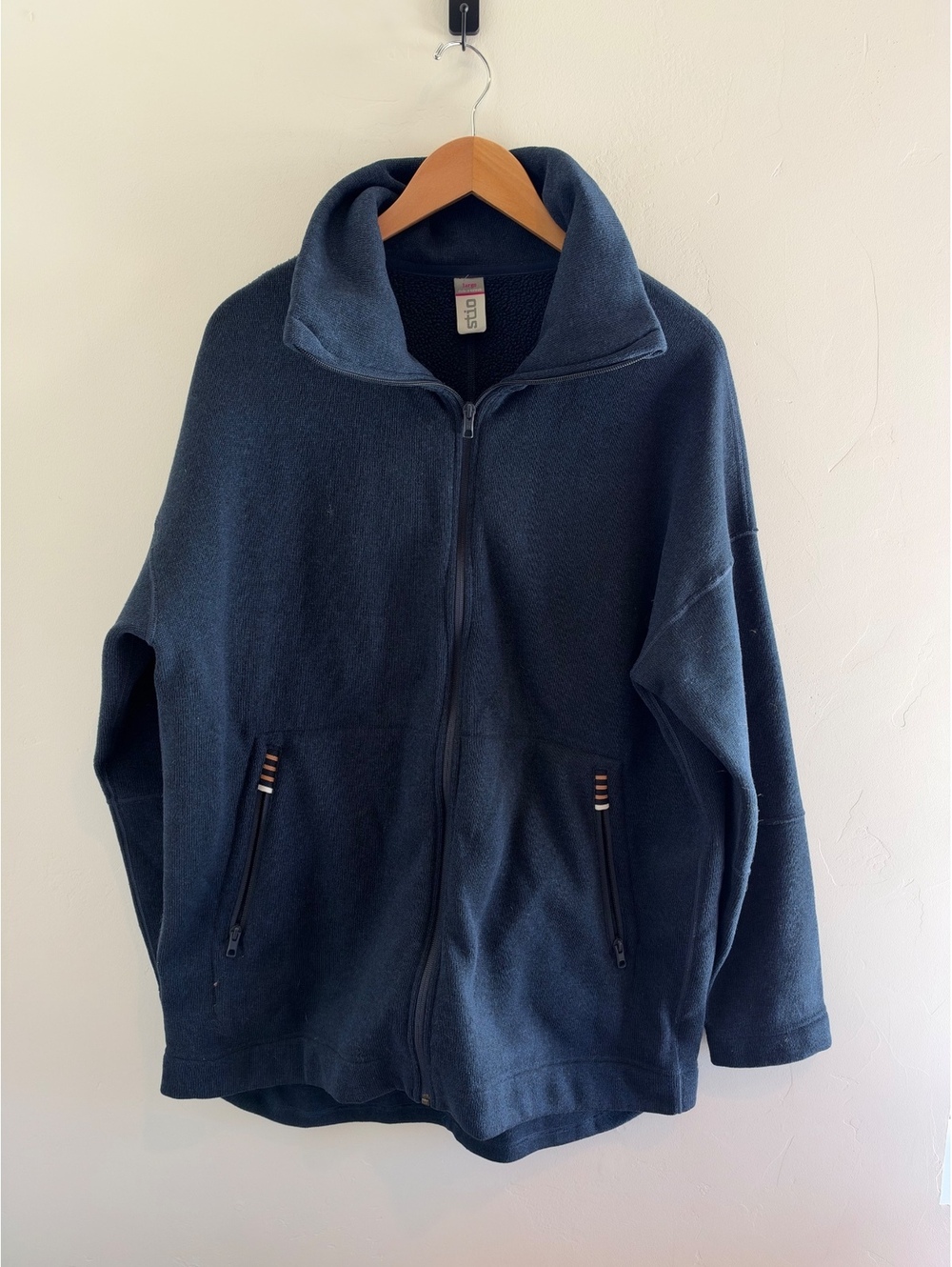 Stio Sweetwater Fleece Jacket Long Women’s Large Blue Full Zip